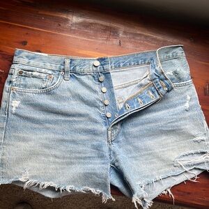 AGOLDE denim shorts